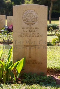 BEIRUT WAR CEMETERY - KELLY, CLARENCE JOSEPH